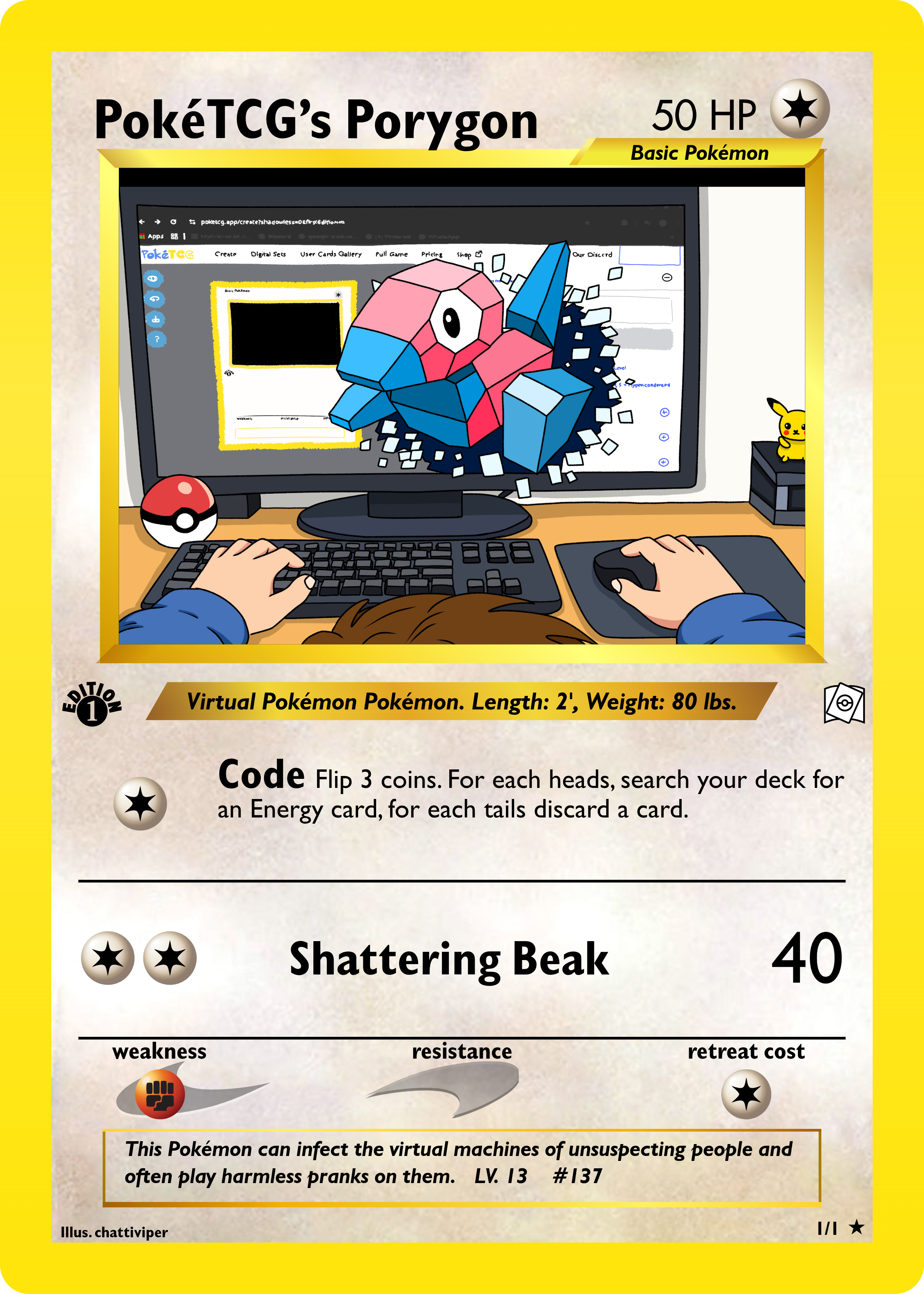 pokemon tcg card generator Card Maker for Pokemonster